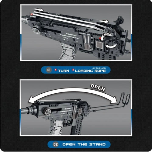 Construction submachine gun - BlockOps™